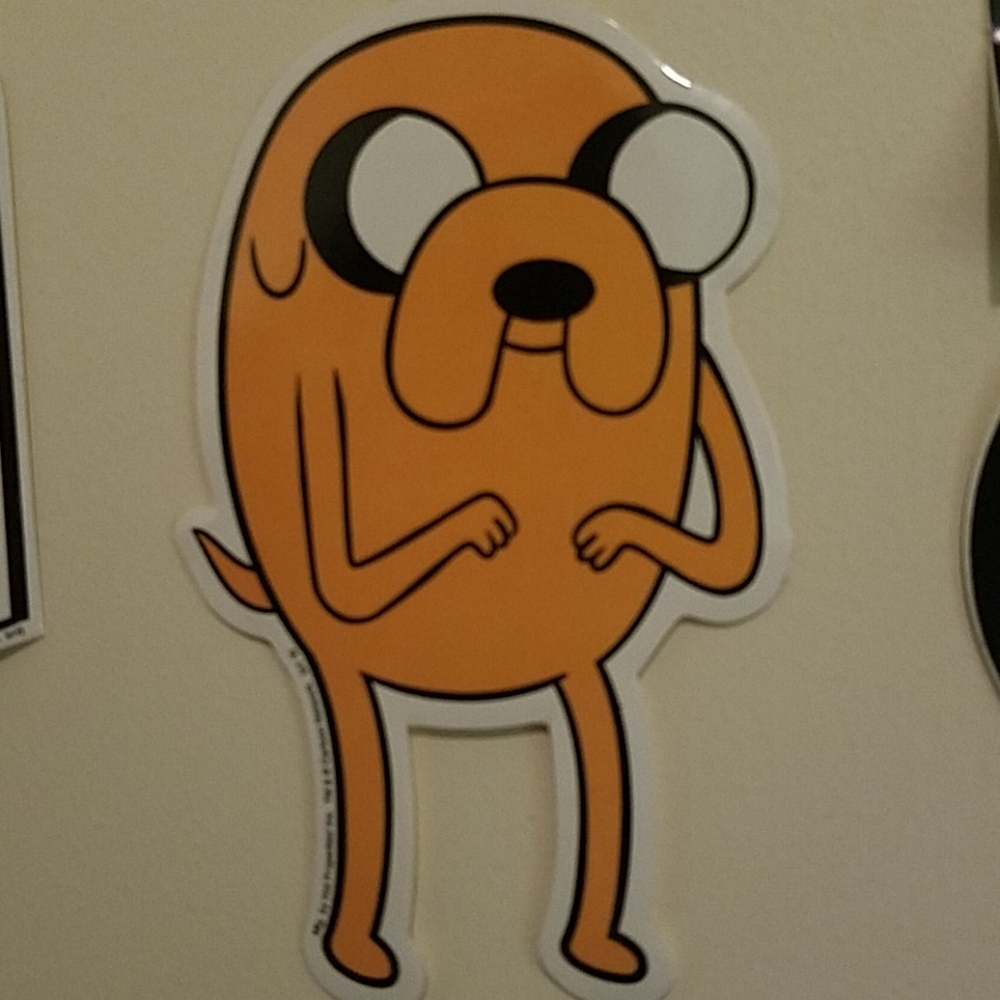 Jake body sticker- Adventure Time